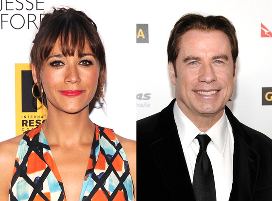 Rashida Jones, John Travolta Rashida Jones, John Travolta